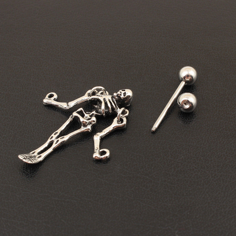 Skeleton Nipple Ring - image 3