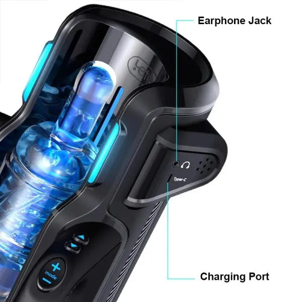 Thrusting-Pro Auto Stroker 10 Modes 10 Speeds 700 Strokes Per Min - image 2