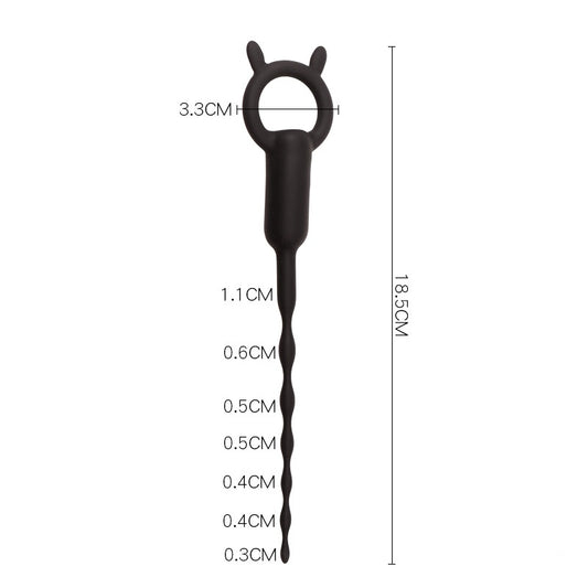 11.22'' Smooth Vibrating Urethral Sound - B - image 1
