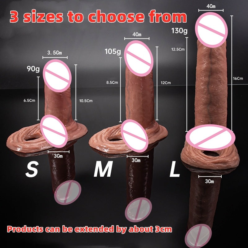 Reusable Silicone Penis Sleeve Delay Ejaculation - image 5