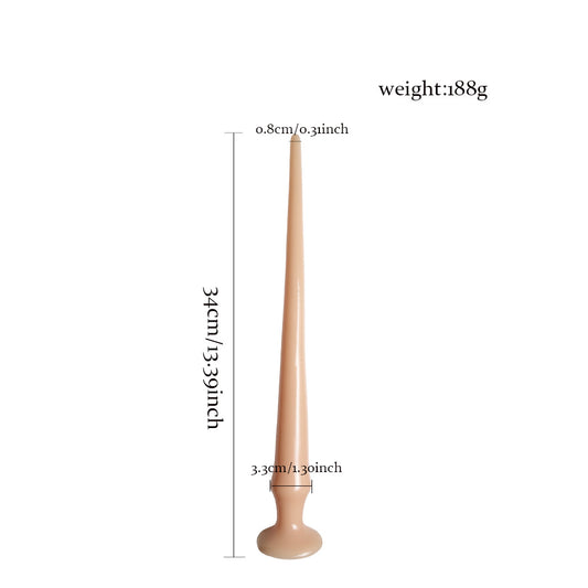 Flexidepth Advanced Anal Plug - Nude - S - image 1