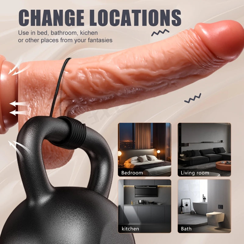Premium Automatic Thrusting Dildo - image 6