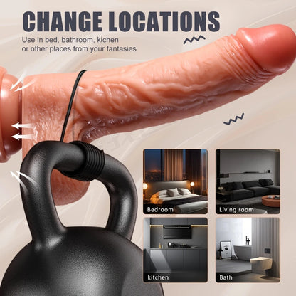 Premium Automatic Thrusting Dildo - image 6