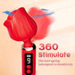 Rose-Shaped Clitoral Vibrator - Medical-Grade Silicone Stimulator with 9 Vibration Modes - image 9