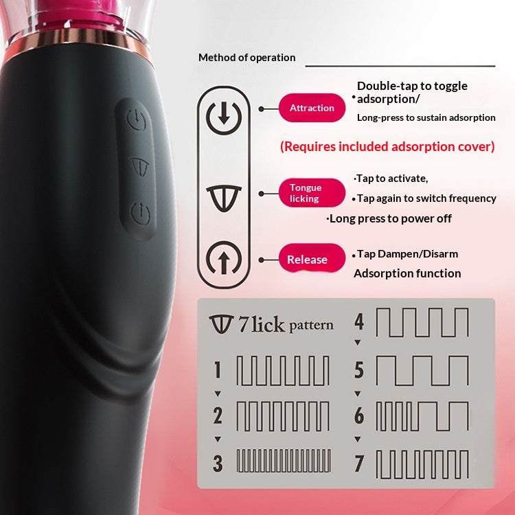 ClariLick AirSuction Clit Stimulator Vibrator - image 0