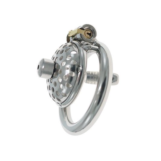 1.28'' Diameter Lightweight Stainless Steel Chastity Cage - image 1
