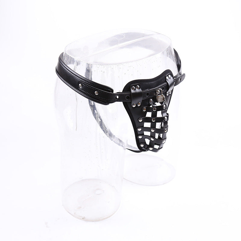 Leather Chastity Belt Chastity Device - image 5