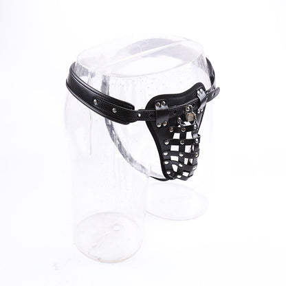 Leather Chastity Belt Chastity Device - image 5
