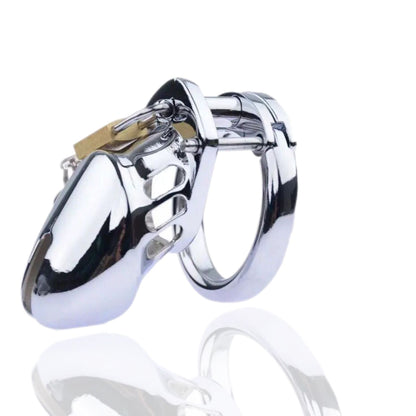 Mistress Permanent Chastity Cage - 3 Rings Set - image 2