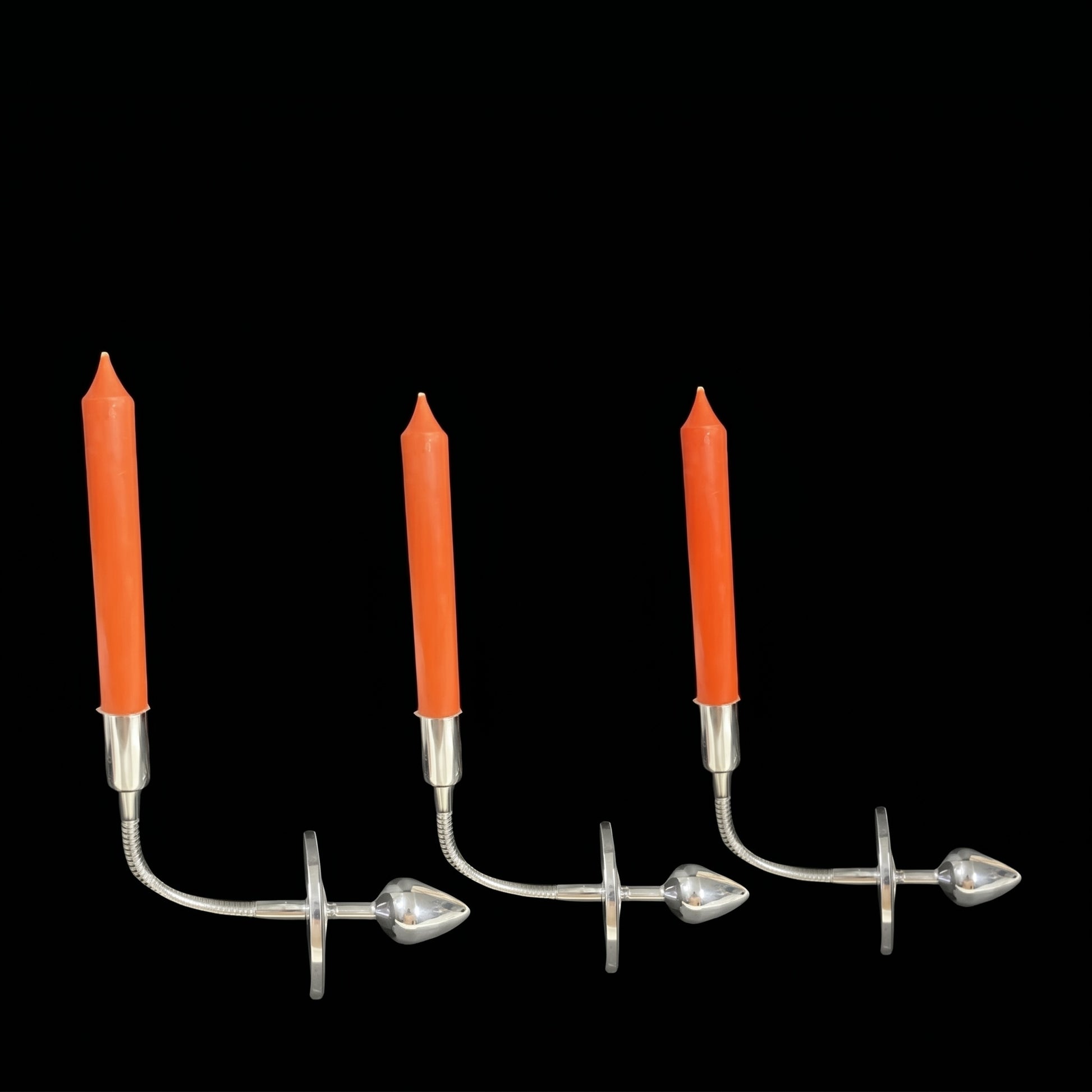 Candle Flame Anal Plug Set - image 0