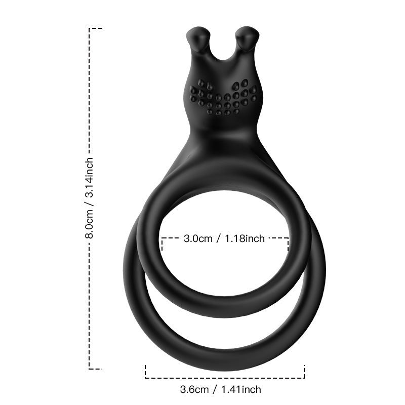 Tickling Bunny Cock Ring - image 4