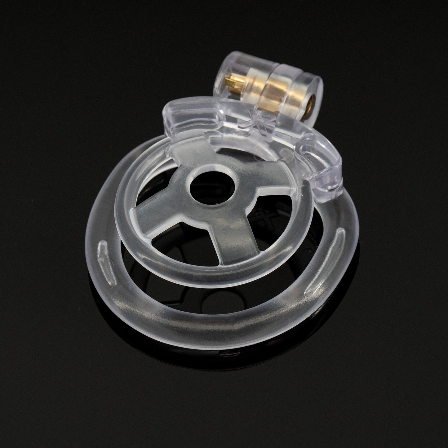 CB Sissy Chastity Cage with 4 Rings - B - image 6