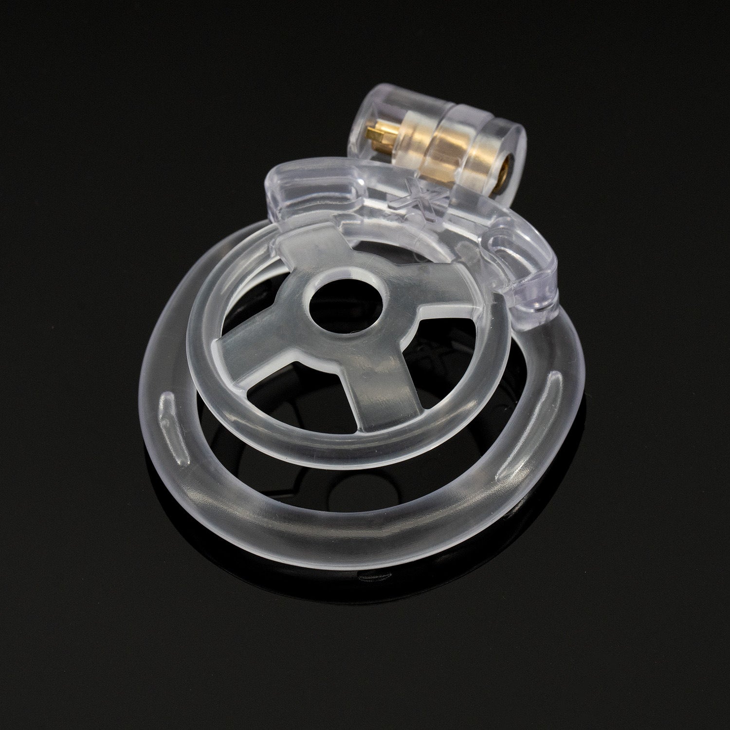 CB Sissy Chastity Cage with 4 Rings - B - image 6