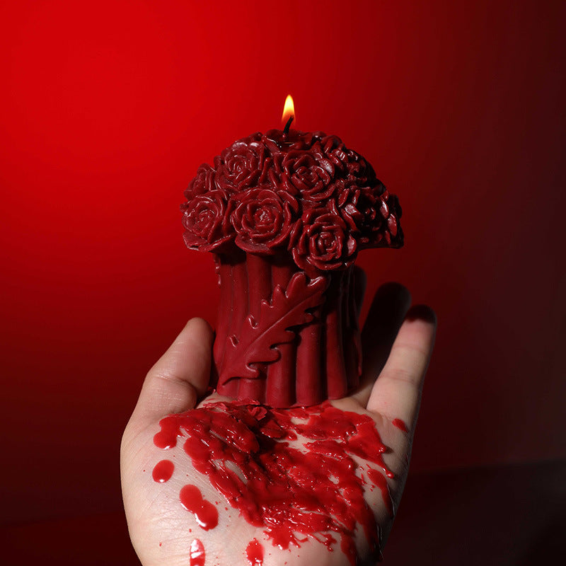 Flower-shaped Low-temperature Candle - image 3