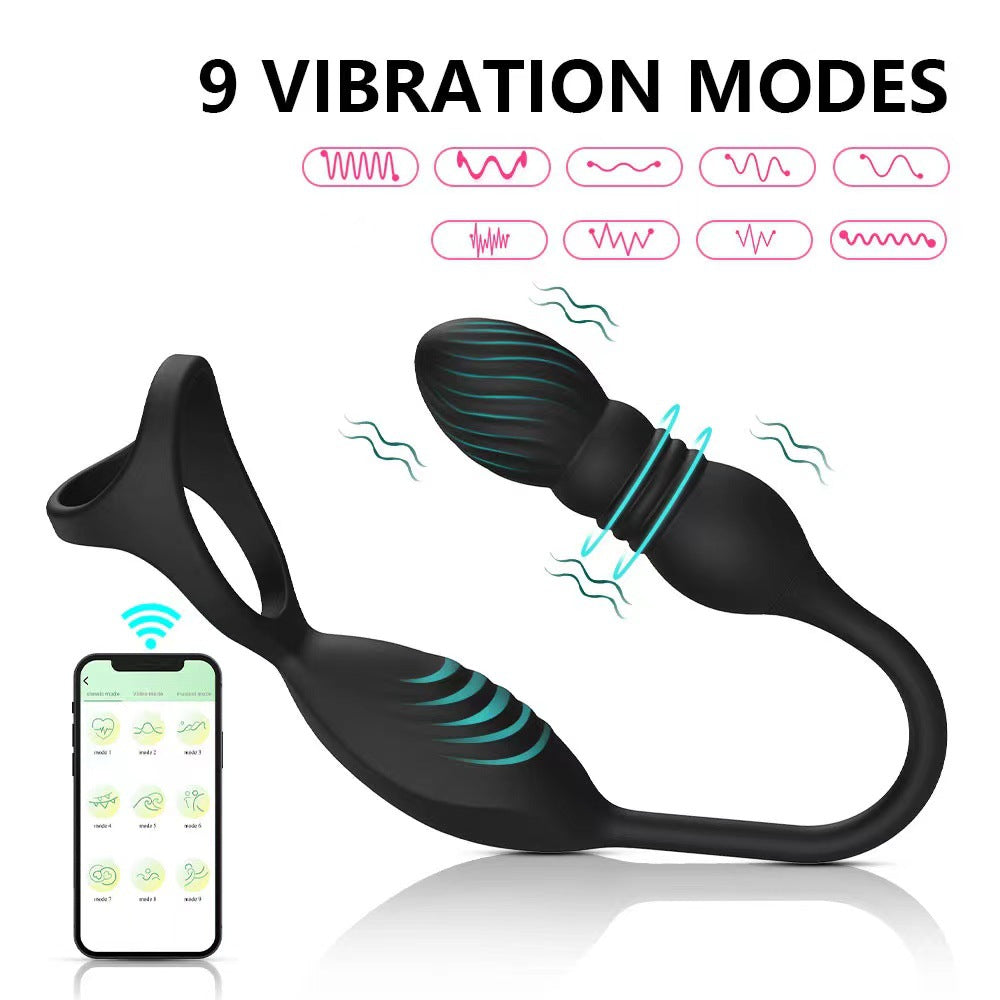 Auto-Sizing Vibrating Prostate Plug - Telescopic Anal Stimulator with 10 Vibration Modes - App Control - image 8