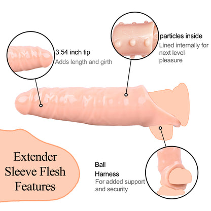 Mighty Penis Extender Sleeve with Ball Loop - image 7