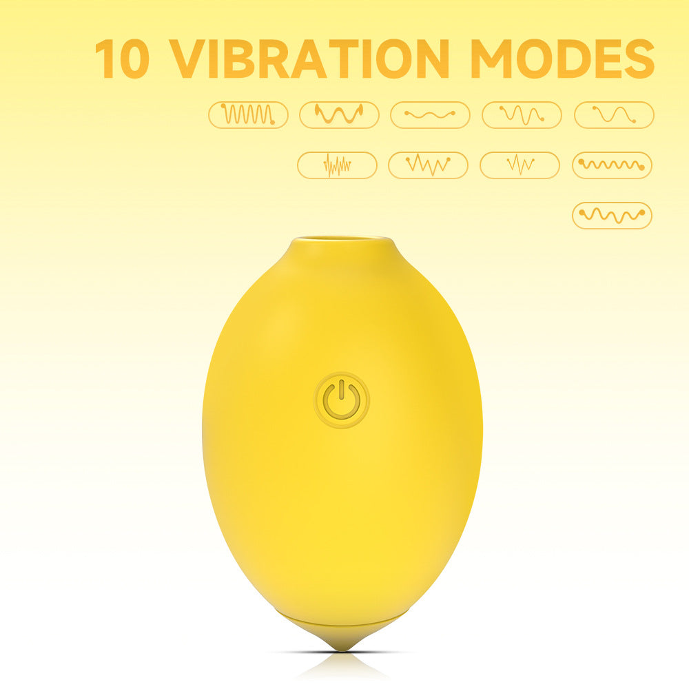 Vibrating Egg Adult Sex Toy Lemon - image 5