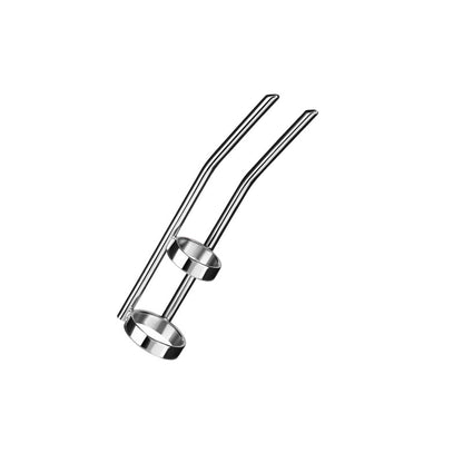 3.9'' Metal Skeleton Finger Sleeves - Silver - image 4