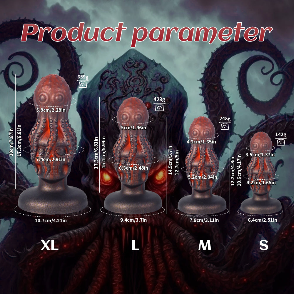Monster Fantasy Octopus Skull Dildo - image 9