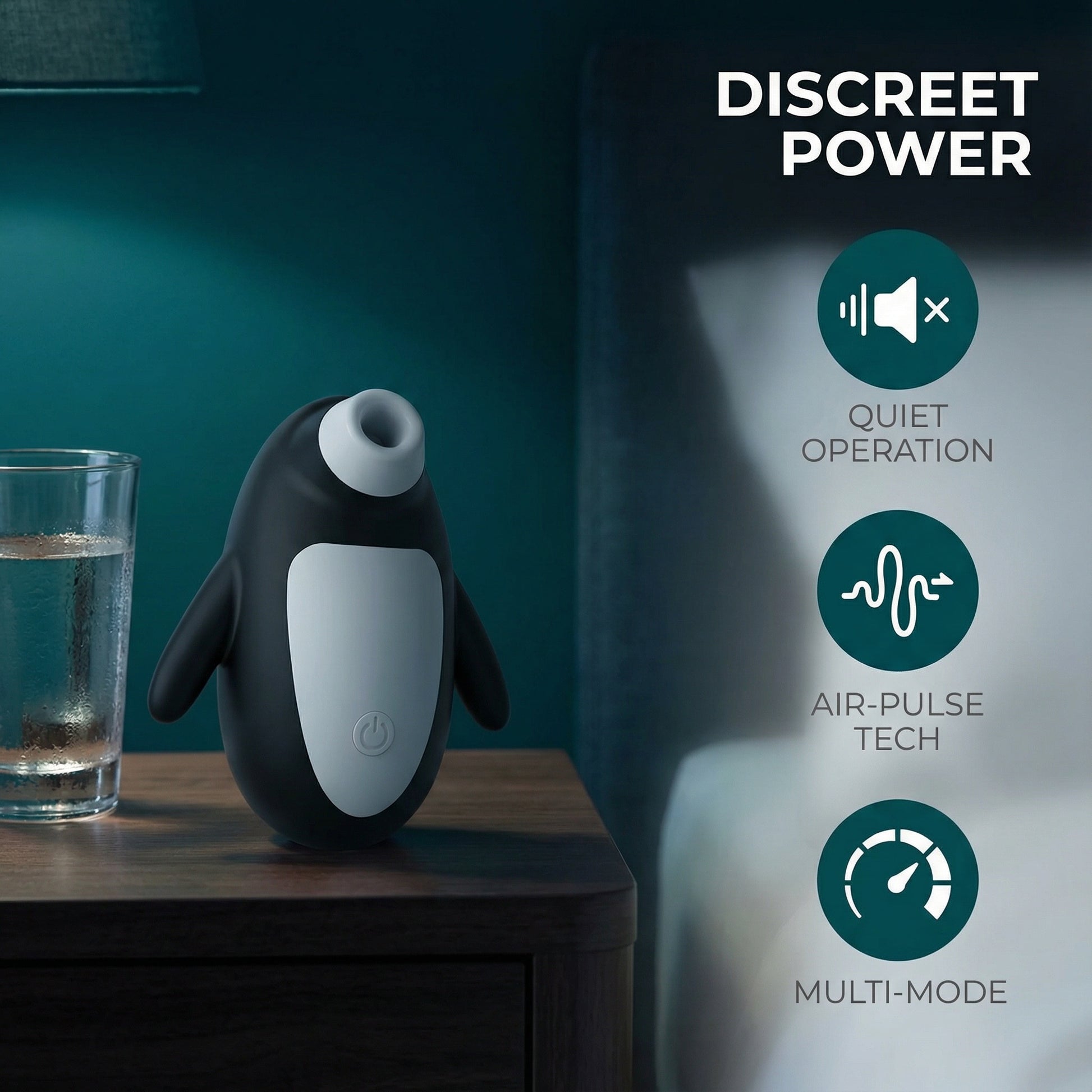 Penguin Clit Sucking Massager Women Vibrator - image 14