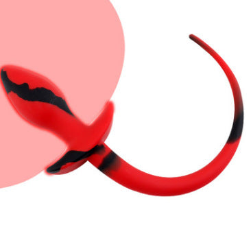 Silky Smooth Anal Plug - Red - image 6
