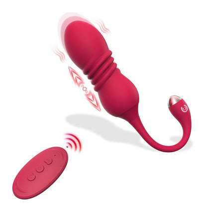 Discreet Travel Vibrator – Lightweight & Waterproof & Whisper-Quiet Design - Red - image 5