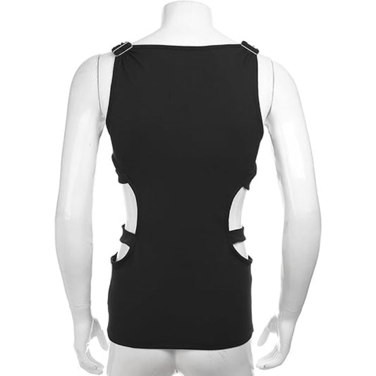 Mens Workout Sleeveless Vest Muscle Tank Tops - image 1