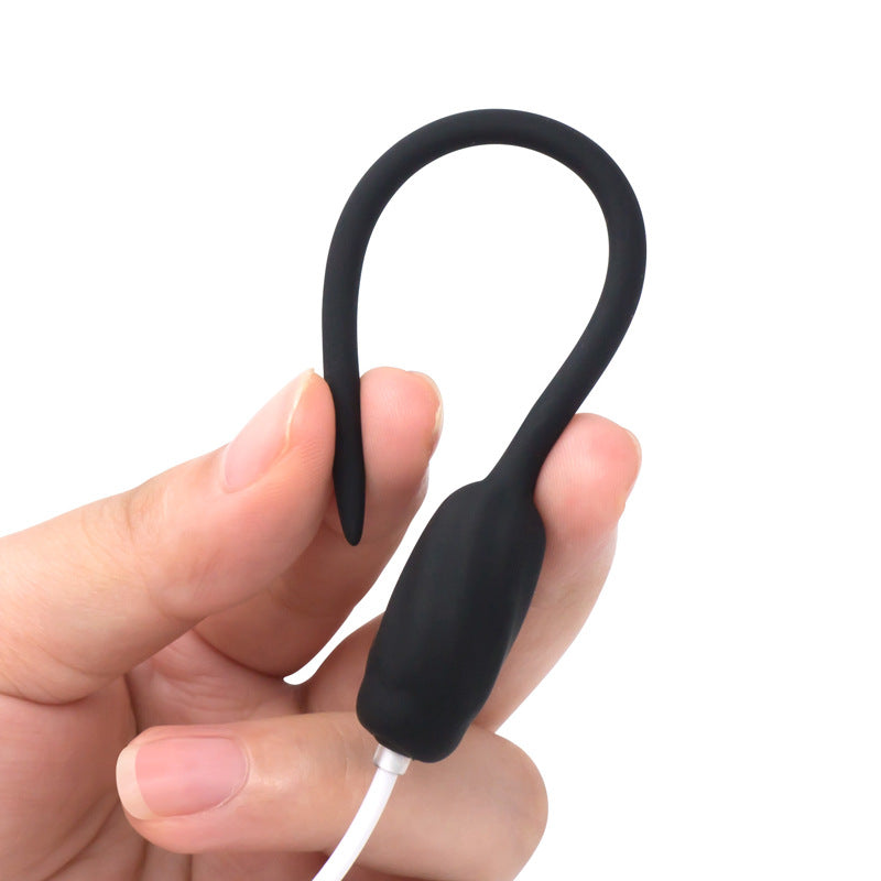 20 Speeds USB Rechargeable Urethral Catheter Penis Plug - image 2