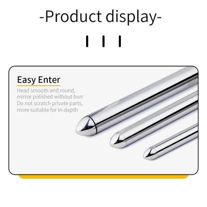 Hollow Stainless Steel Urethral Sound - image 2