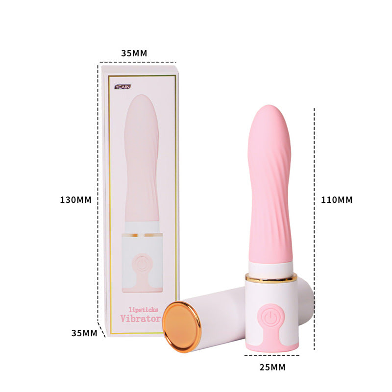 Lipstick Vibrator – Discreet Mini Clit Stimulator - Pink - image 1