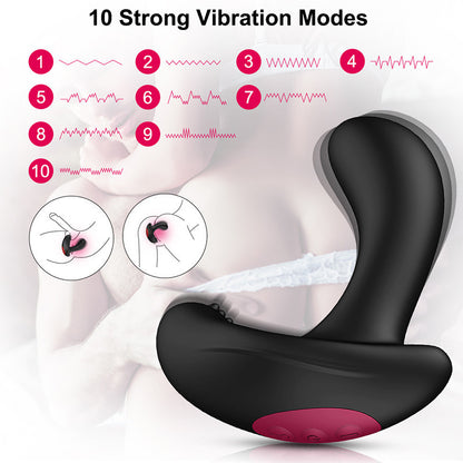 Remote Control Inflatable Vibrating Butt Plug - image 8