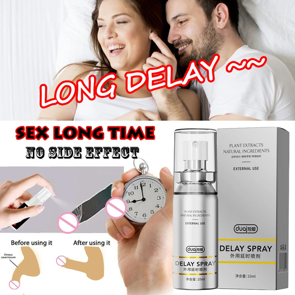 Lasting 60 Minutes Sex Long Time Delay Spray - image 2