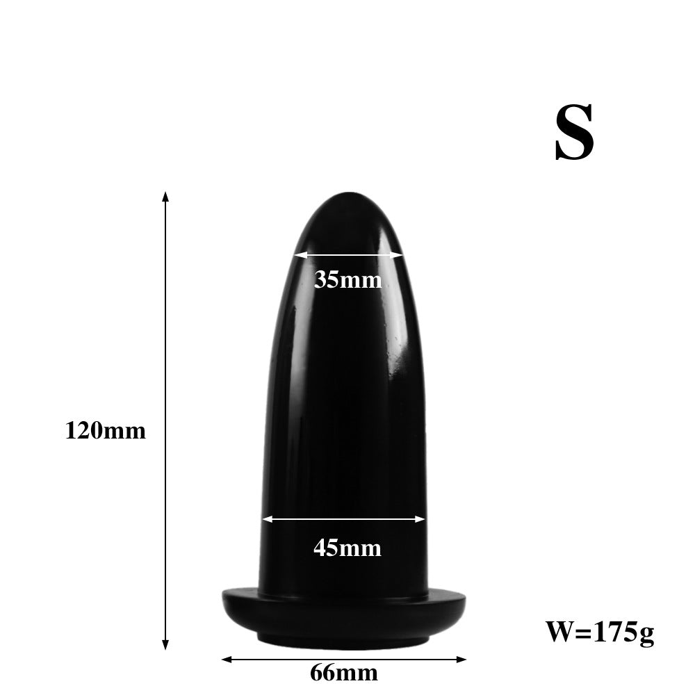 BulletSilk Anal Plug - Black - S - image 2