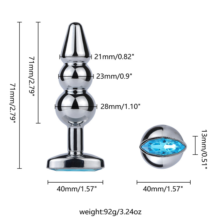 Gemmed Butt Plug - image 1