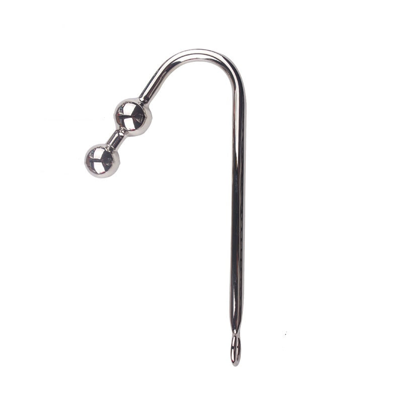 Double Balls Anal Hook - silver - image 0