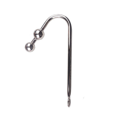 Double Balls Anal Hook - silver - image 0