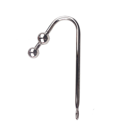 Double Balls Anal Hook - silver - image 0
