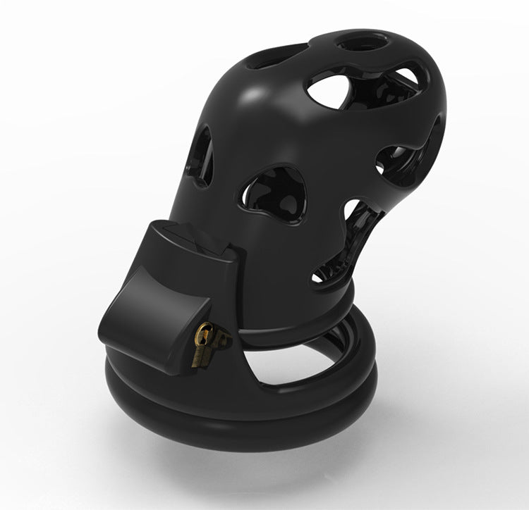 Resin Ghost Chastity Cage (4 Rings Included) - image 0