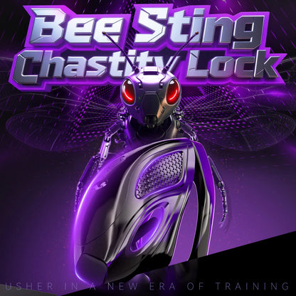 Bee Sting App Controlled Electric Shock Chastity Cage - image 11