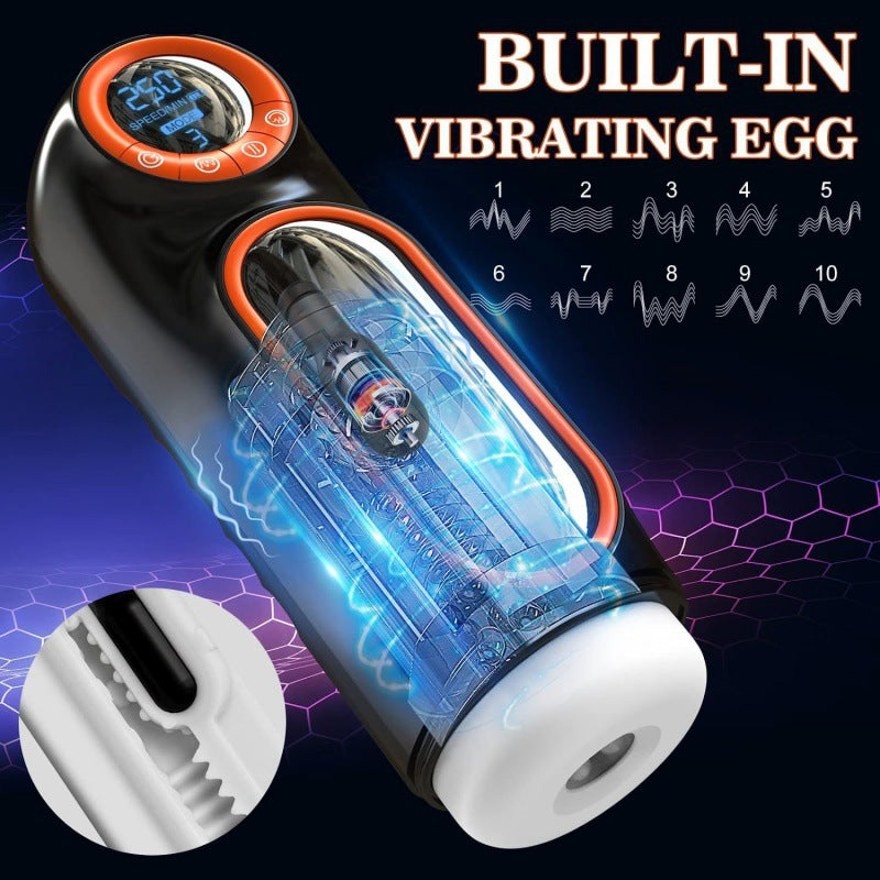 Fully Automatic Men’s Masturbator Inverted Aircraft Cup - image 2