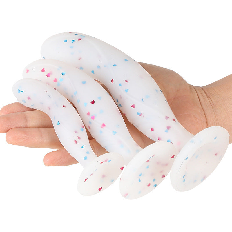 Tri-Color Silicone Butt Plug - image 9