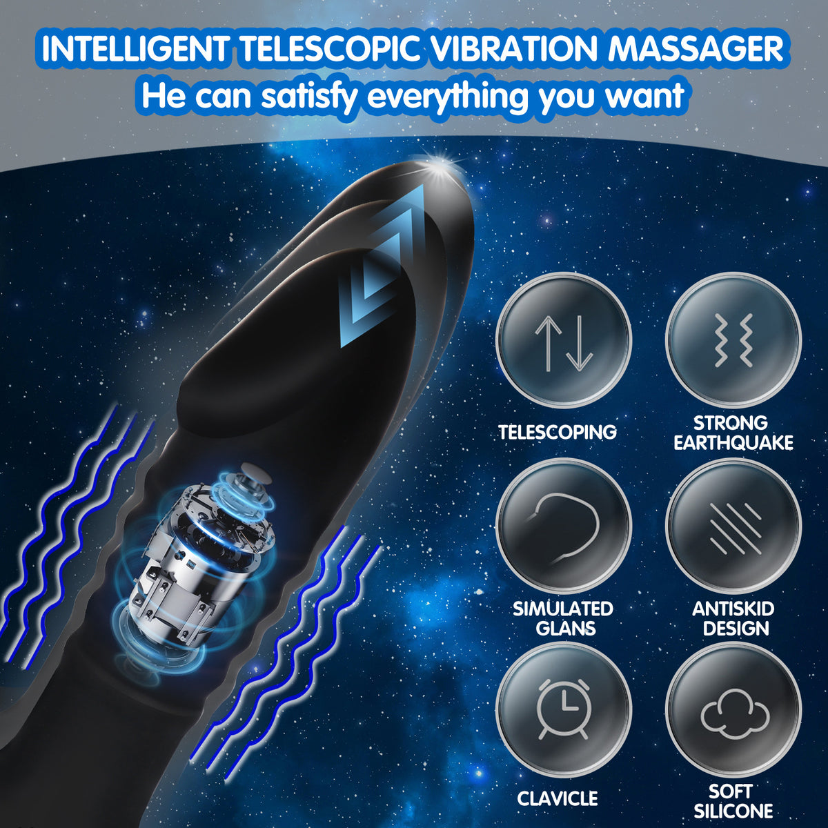 6.69''x1.7'' G Spot Butt Stimulator For Couple - image 5