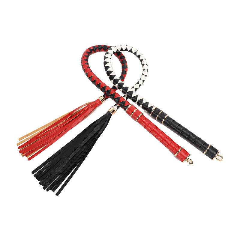 90cm Braided Single-tail Whip With Loose-strand Tip - image 1
