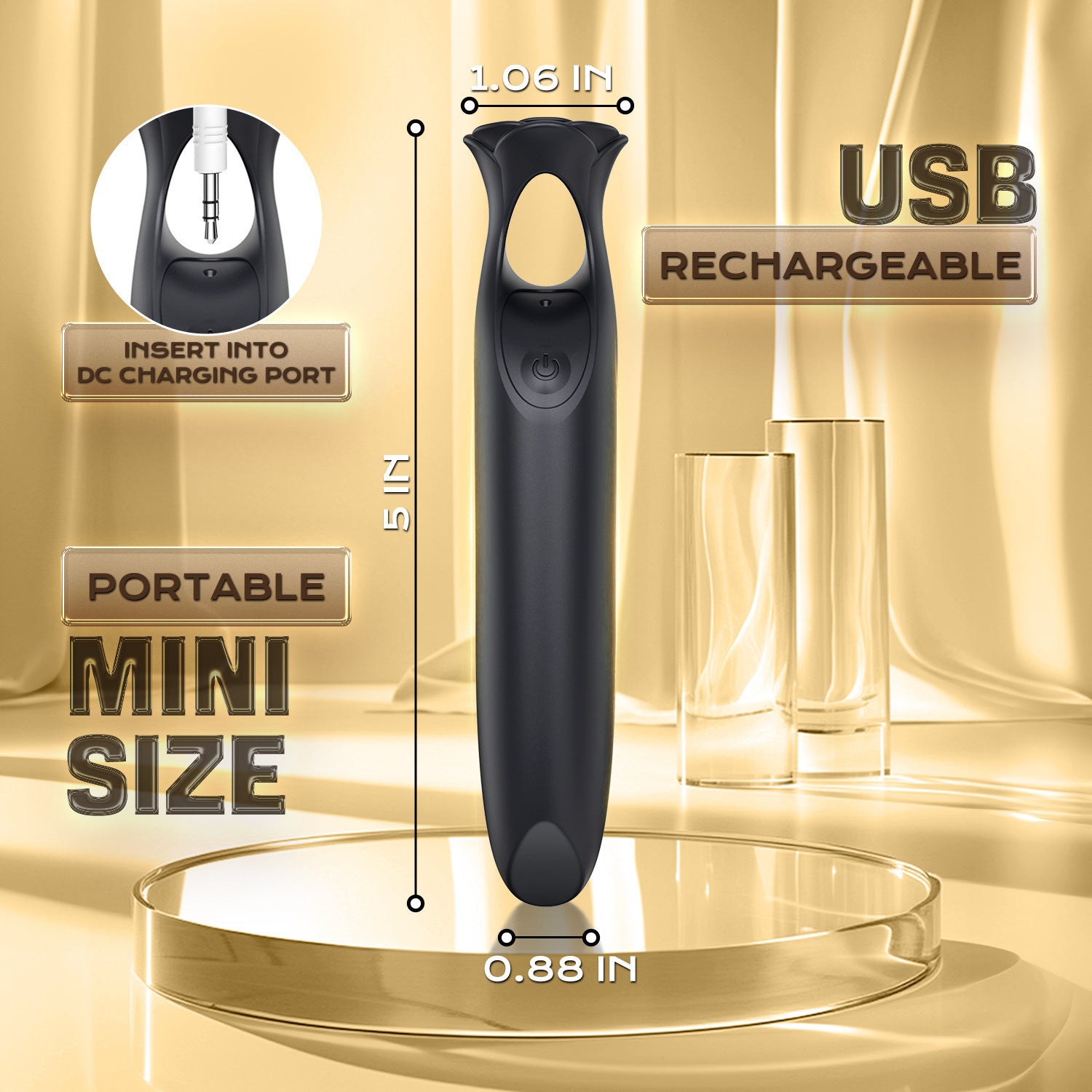 Mini Rose Finger Vibrator  - image 4