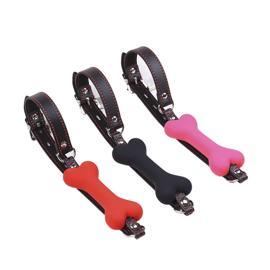 Silicone Bone SM Mouth Gag - image 0