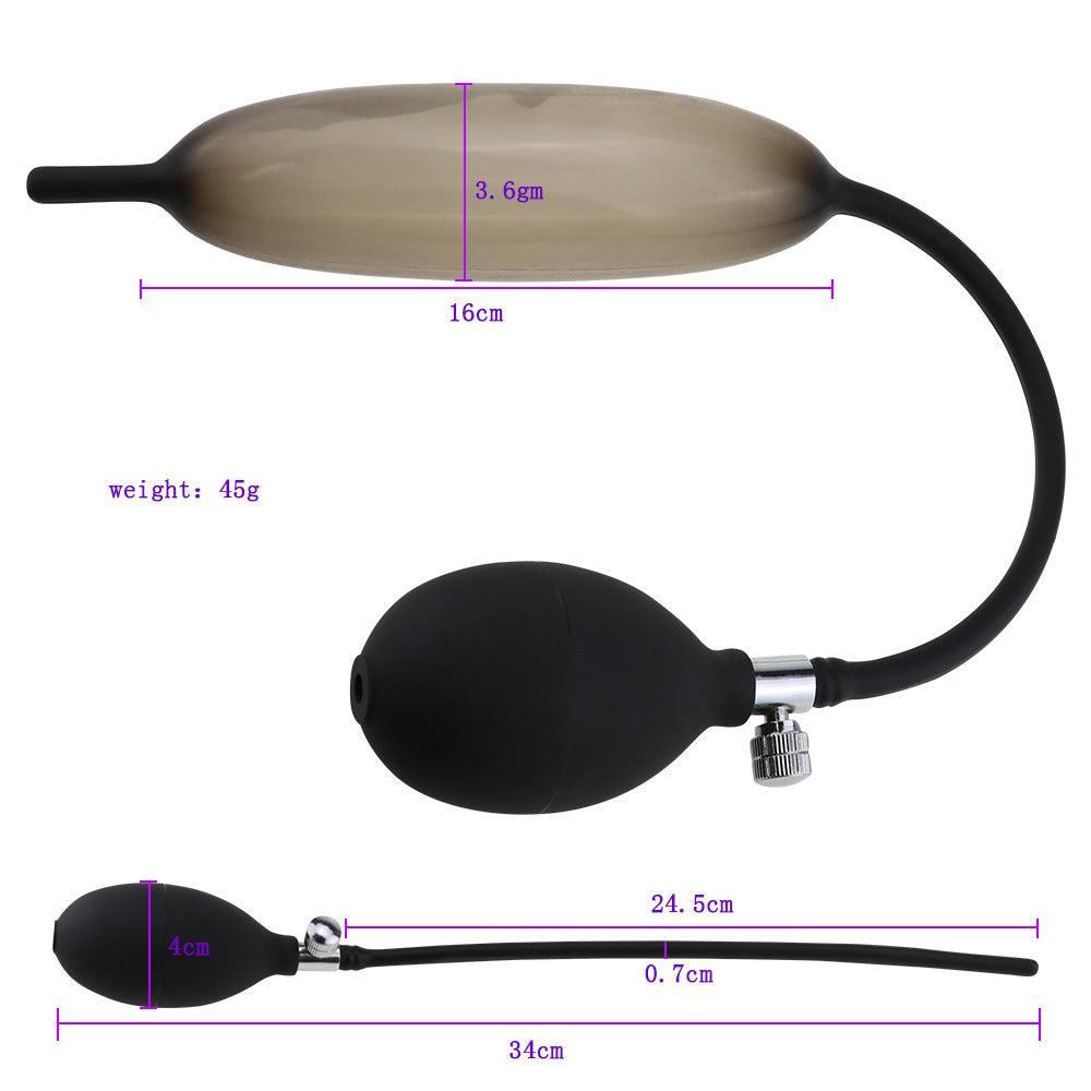 Inflatable Stimulation Anal Plug Clitoral - image 3