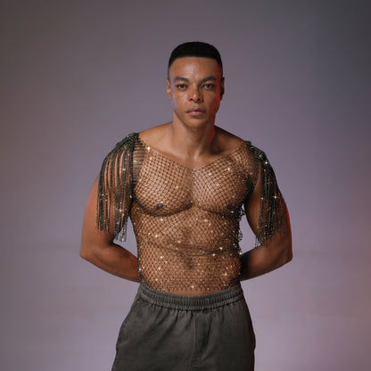 Starluxe Mesh Sparkle Top – Style B - image 3