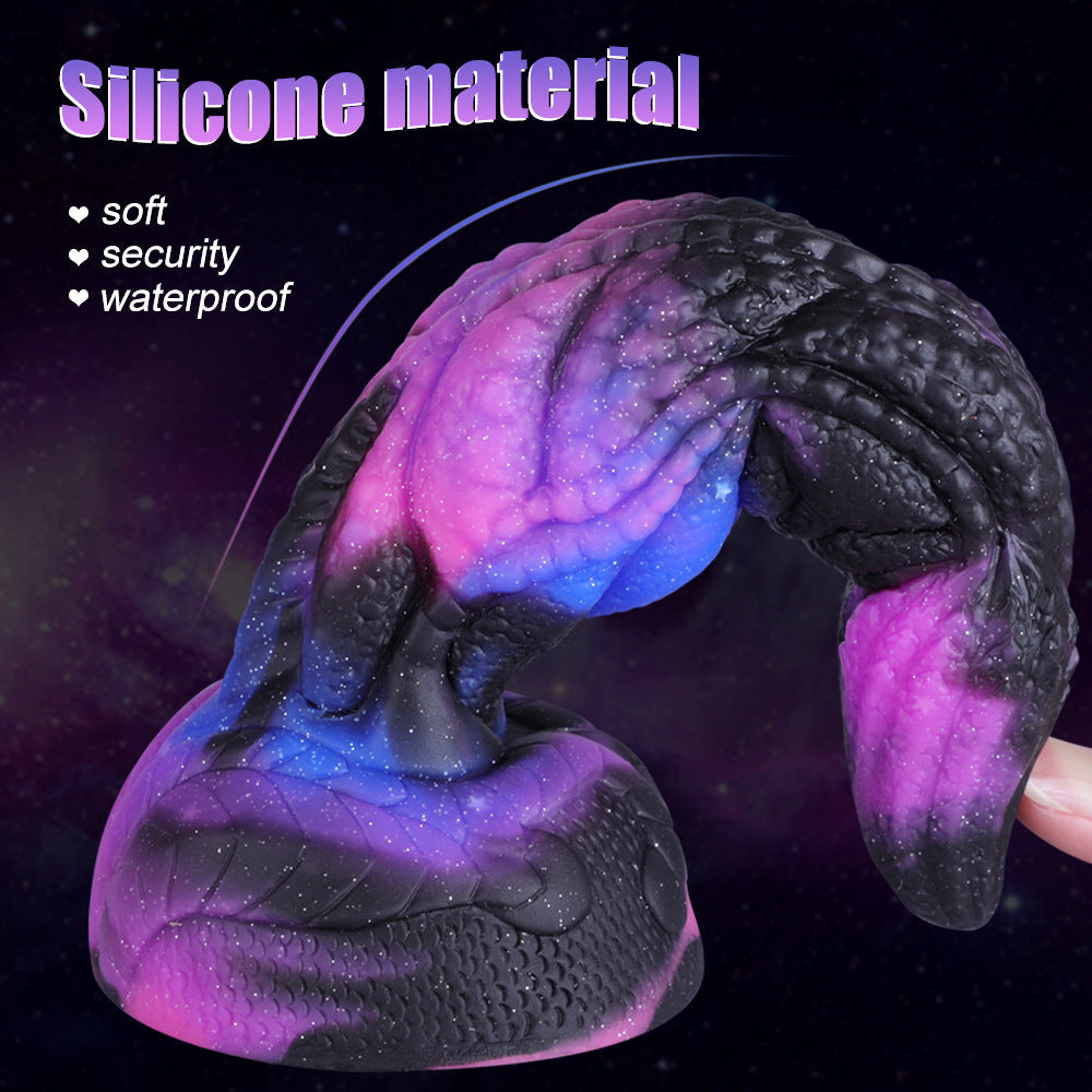 Fantasy Tentacle Dildo – Soft Liquid Silicone with Suction Base - image 2