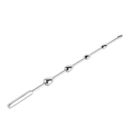 Stainless Steel Beaded Urethral Sounding Rod - S - image 5