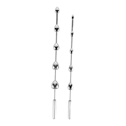 Stainless Steel Beaded Urethral Sounding Rod - image 2
